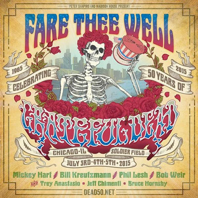  The Grateful Dead Celebrate 50 Years in 2015! 