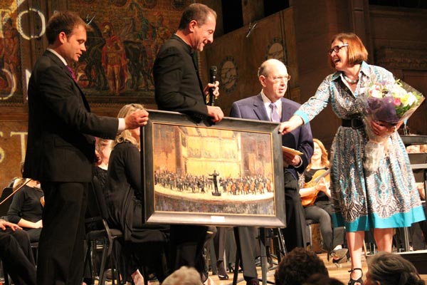 The Princeton Symphony Orchestra Honors Executive Director Melanie Clarke at Viva Verdi! Concert 