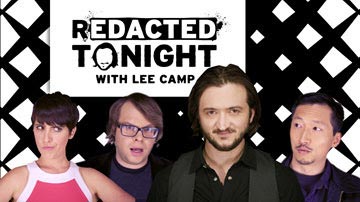REDACTED TONIGHT WITH LEE CAMP CELEBRATES ONE YEAR ON THE AIR BY GOING INTERNATIONAL