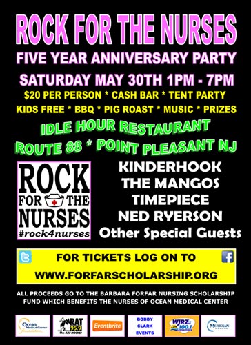 Rock For The Nurses Fundraiser On May 30