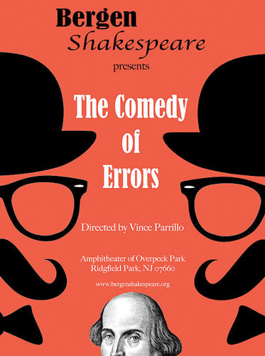 Bergen Shakespeare To Launch Shakespeare In The Park With &#34;The Comedy Of Errors&#34;