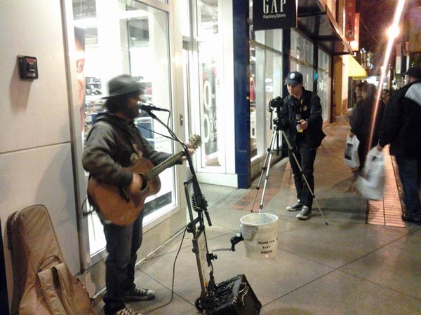 Bobby Strange and the Art of Busking