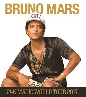 Bruno Mars To Perform At Prudential Center in September 2017