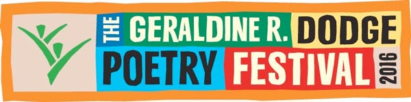 Largest Poetry Event In North America  2016 Geraldine R. Dodge Poetry Festival