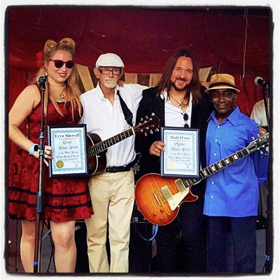 Eryn Shewell and Matt O&#39;Ree Inducted Into NY/NJ Blues Hall of Fame