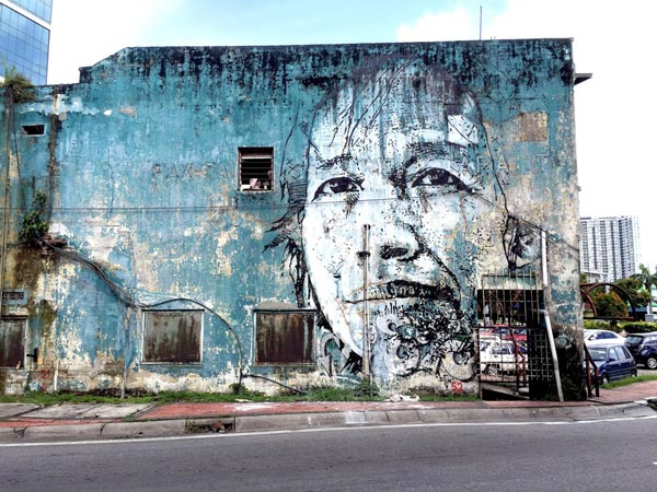 Portuguese artist Alexandre Farto (known as VHILS) To Create 5 Murals In Newark