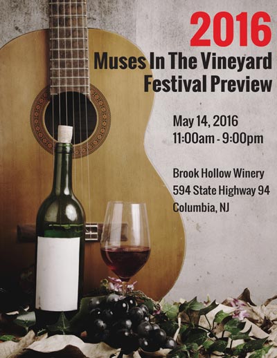 2016 Muses In The Vineyard Festival Preview