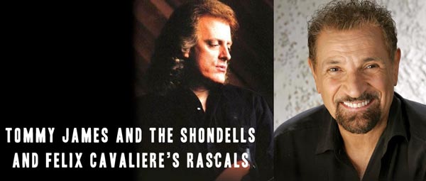 BergenPAC Presents Tommy James and the Shondells With Felix Cavaliere&#39;s Rascals