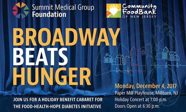 Broadway Beats Hunger Benefit In Millburn