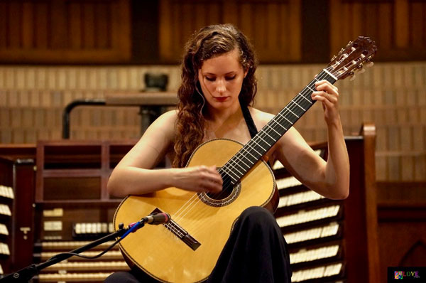 “An Offering for the Love of God” Classical Guitarist Chaconne Klaverenga LIVE! at Ocean Grove’s Great Auditorium