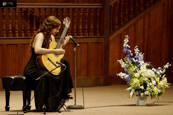 “An Offering for the Love of God” Classical Guitarist Chaconne Klaverenga LIVE! at Ocean Grove’s Great Auditorium