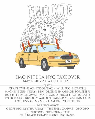 Los Angeles&#39; Monthly Emo Nite Will Take Over Webster Hall On May 4