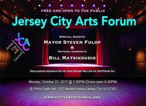 Jersey City Arts Council to Host Arts Forum With Mayoral Candidates