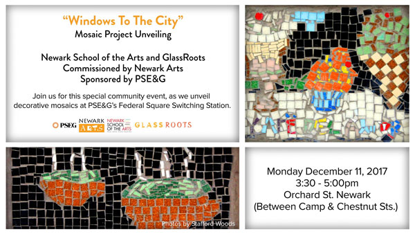 Young Artists Create Mosaics to Beautify PSE&G Switching Station