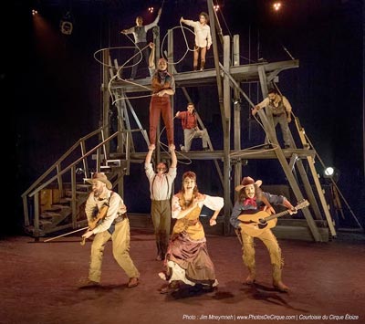 State Theatre NJ presents Cirque Eloize SALOON: A Musical Acrobatic Adventure