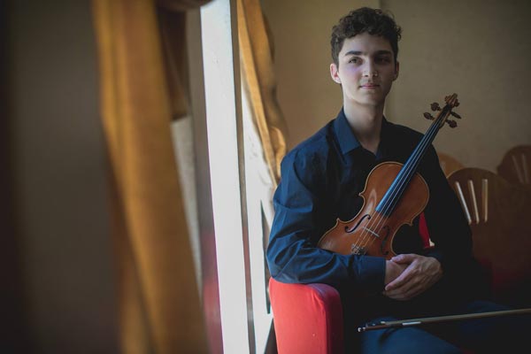 World Class Israeli Violinist Tal First Comes to SOPAC as part of the Juilliard at; SOPAC Series