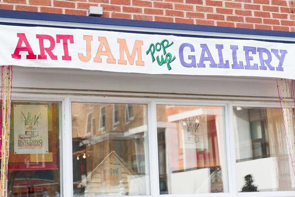 ArtJam - Pop Up Art Gallery Runs In April