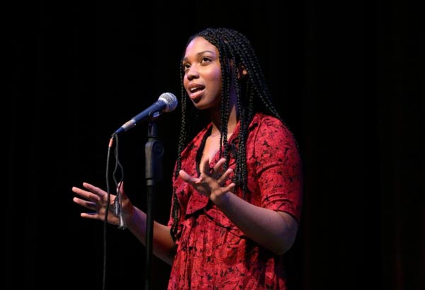 Breana Sena Named State Champion At 2018 NJ Poetry Out Loud State Finals