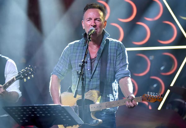 Bruce Springsteen Jams At The Official Reopening Of Asbury Lanes