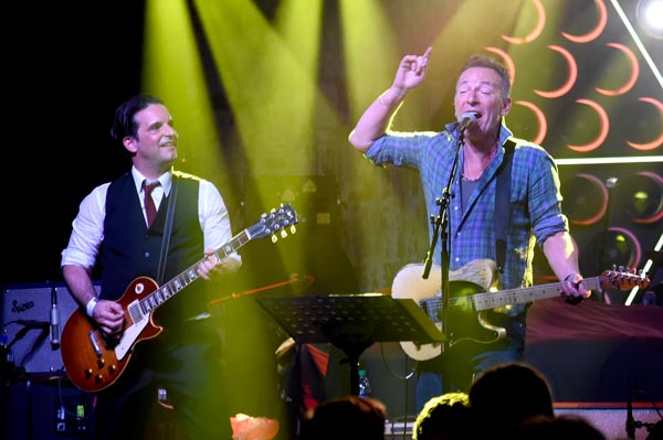 Bruce Springsteen Jams At The Official Reopening Of Asbury Lanes
