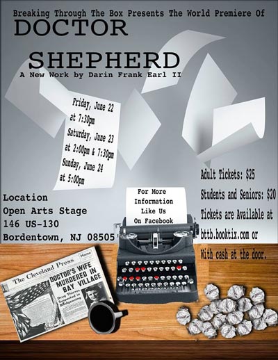 Breaking Through The Box Theater Company Premieres &#34;Doctor Shepherd&#34; at Open Arts PAC