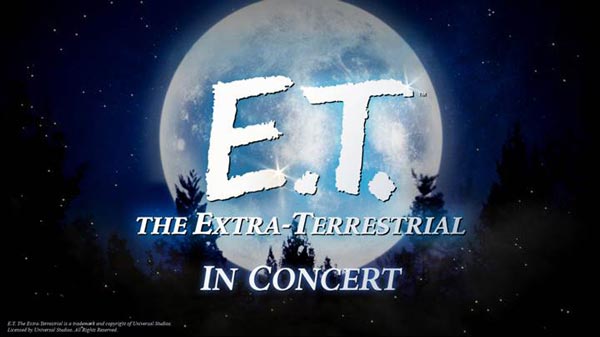 E.T. The Extra-Terrestrial in Concert coming to New Jersey with the NJSO