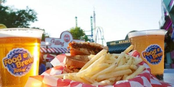 First Annual Six Flags Food & Brew Festival