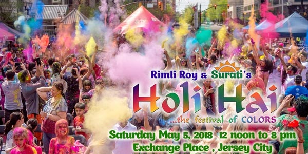 Surati for Performing Arts To Hold 10th Annual Holi Hai Festival of Colors In Jersey City