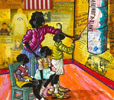 26th Annual Art in the Atriums African-American Art Exhibit, Lift Every Voice, In Morristown