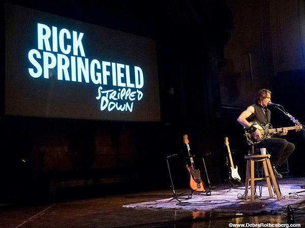 Rick Springfield Gets &#34;Stripped Down&#34; In Morristown