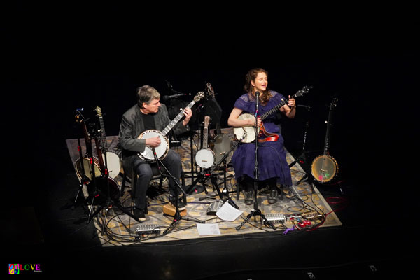 Béla Fleck and Abigail Washburn LIVE! at the Grunin Center