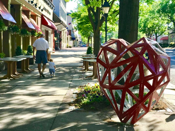 April Is Haddonfield Sculpture Month