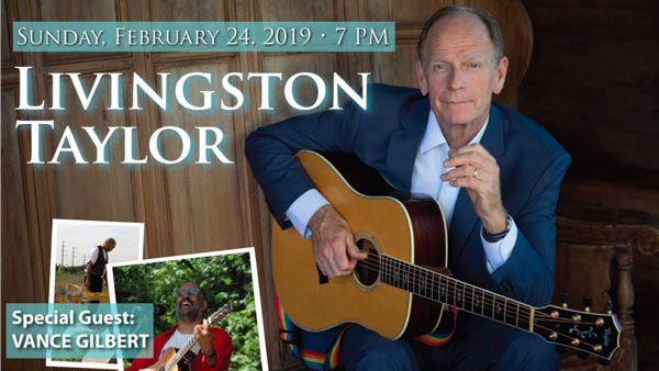 Livingston Taylor and Vance Gilbert Get Up Close And Personal At Levoy Theatre