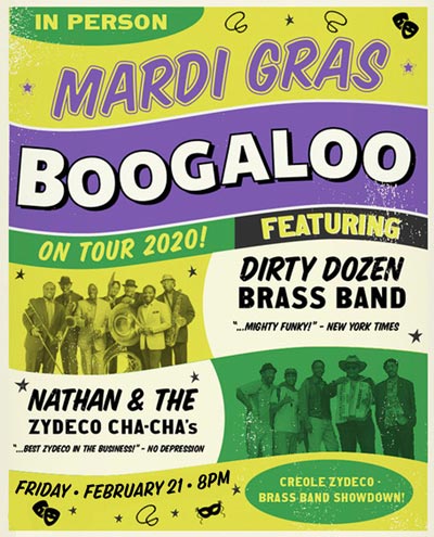 Dirty Dozen Brass Band, Nathan and the Zydeco Cha Cha