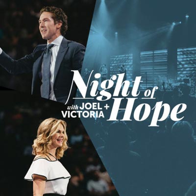 Joel and Victoria Osteen To Hold &#34;A Night Of Hope&#34; at Prudential Center