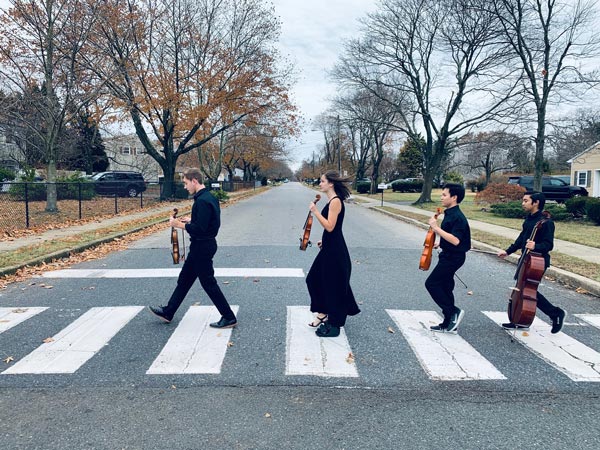 Local high school string quartet to join touring Beatles vs. Stones show on Lakewood stage