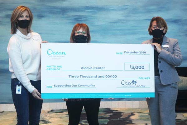Ocean Casino Resort Makes Donations To Four Community Charities