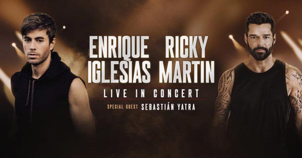 Enrique Iglesias and Ricky Martin To Do Shows in Philly, Newark, and NYC