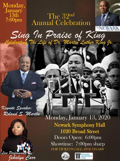 35th Annual Sing in Praise of King - Newark Symphony Hall