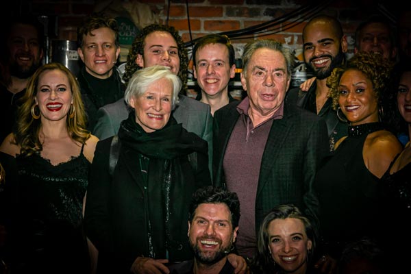 Glenn Close and Andrew Lloyd Webber Attend &#34;Unmasked&#34; at Paper Mill Playhouse