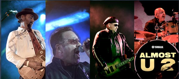 Almost U2 To Perform At Brook Arts Center on March 12th