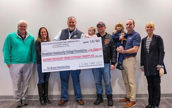 Little Silver Volunteer Fire Company No. 1 Gives Generous Donation For Students With Disabilities