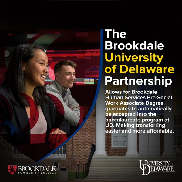 Brookdale Community College Partners with the University of Delaware