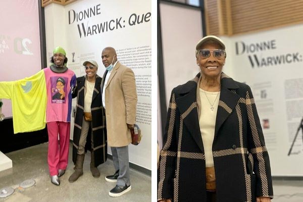 Dionne Warwick Inspires an Arts Exhibit In Newark, Visits for In-Person Tour