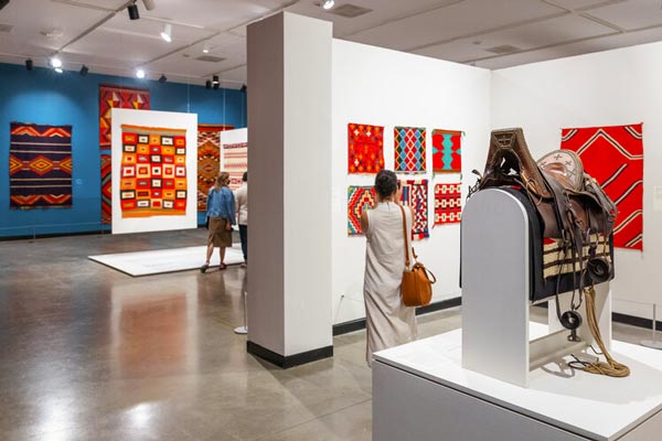 Navajo Weavings at Montclair Art Museum Reveal Innovations in Color and Abstraction