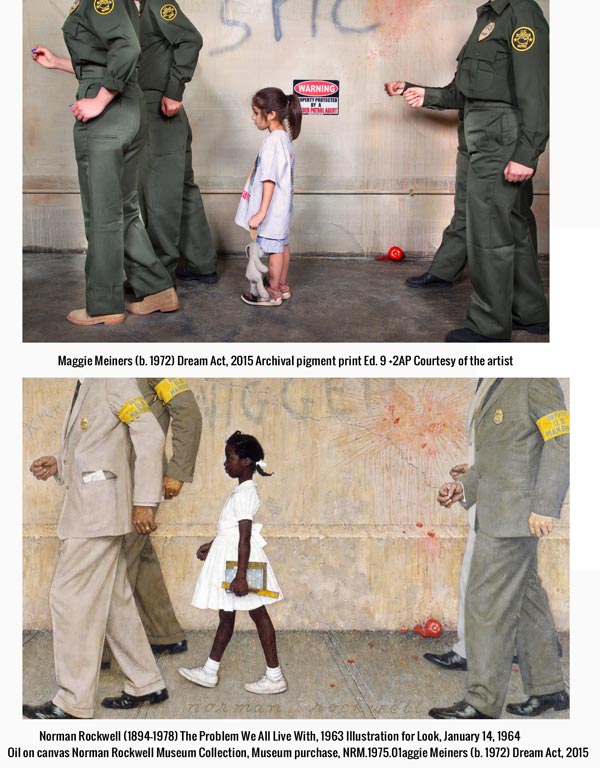 Montclair Art Museum Presents "Fragile Freedoms: Maggie Meiners Revisits Rockwell"