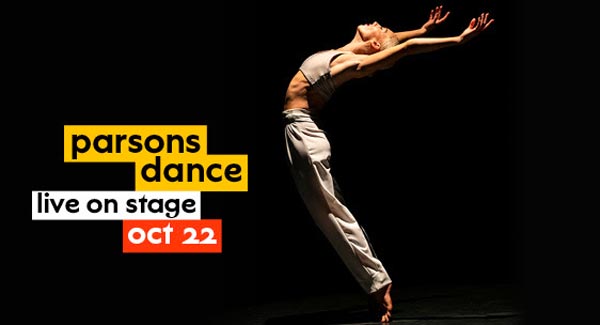 NJPAC Presents Parsons Dance On October 22nd