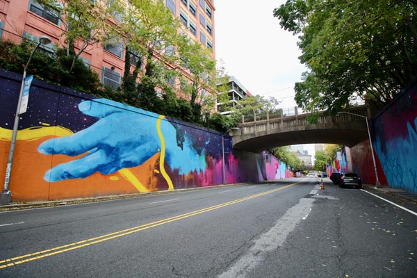 "The Future Nurtures The Past" Mural Is Completed In Newark