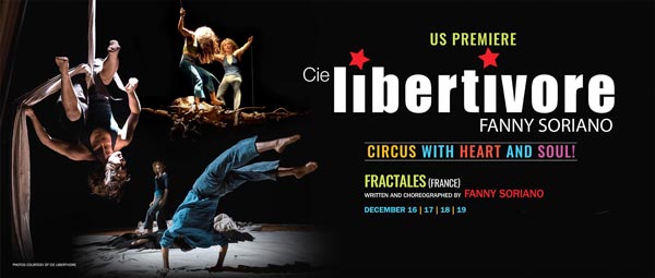 PEAK Performances presents the U.S. premiere of Cie Libertivore’s &#34;Fractales&#34; in December