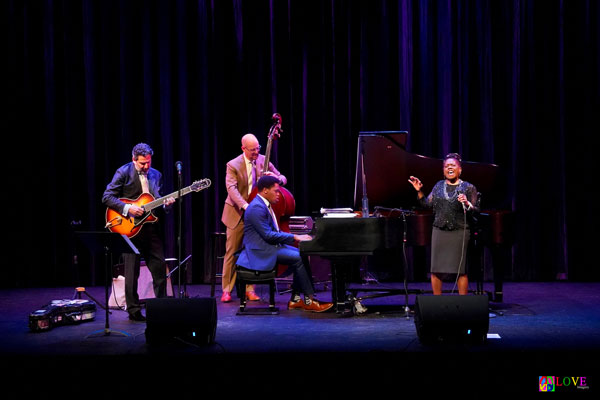 &#34;Extraordinary!&#34; John Pizzarelli and Catherine Russell in “Billie & Blue Eyes” at Toms River